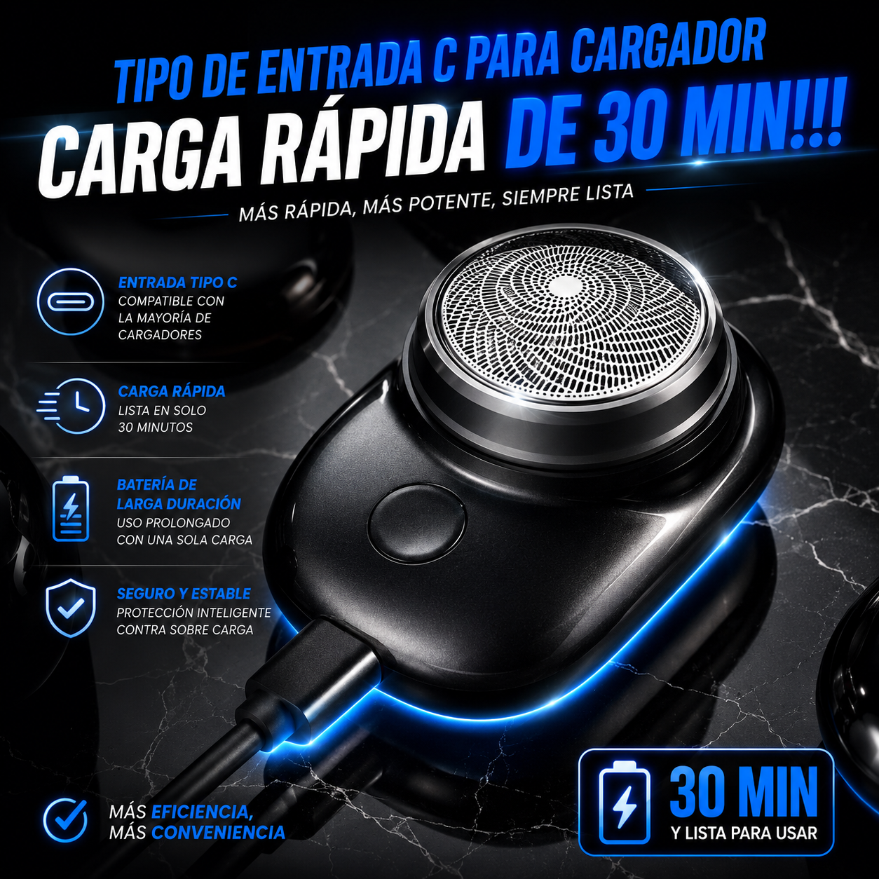 Mini Afeitadora Portátil - Compra 1 y Llévate 1 GRATIS 🎁🎁