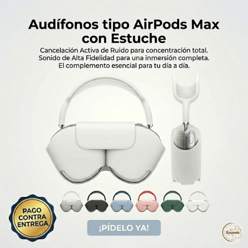 Auriculares Estilo Max Con Estuche