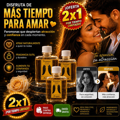 2x1 Aura Magnética™ | Aceite de Feromonas Concentrado (🔥 ¡Ultimas Unidades!)