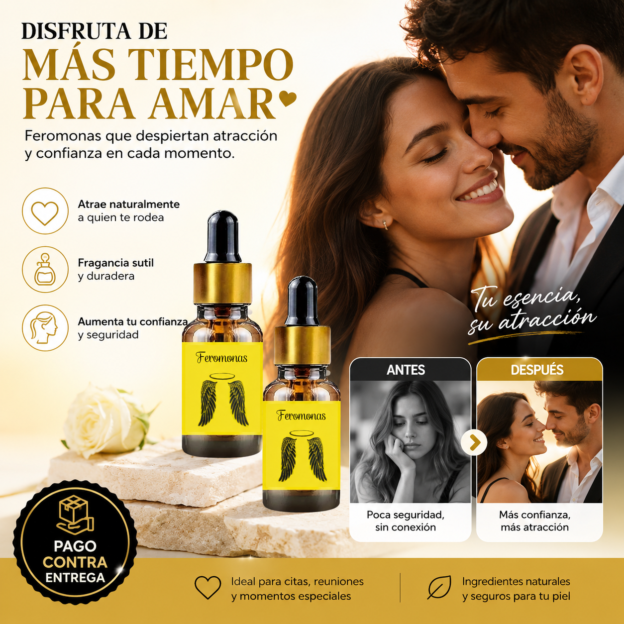 Aura Magnética™ | Aceite de Feromonas Concentrado (🔥 ¡Ultimas Unidades!)