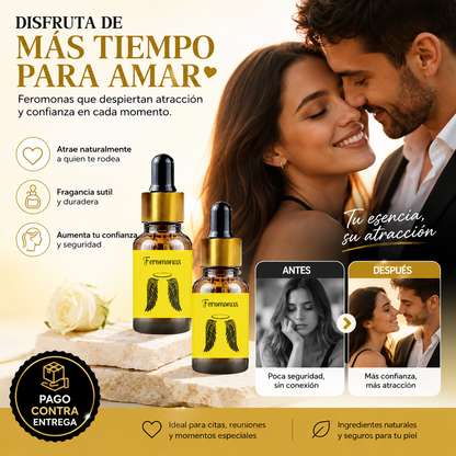 Aura Magnética™ | Aceite de Feromonas Concentrado (🔥 ¡Ultimas Unidades!)