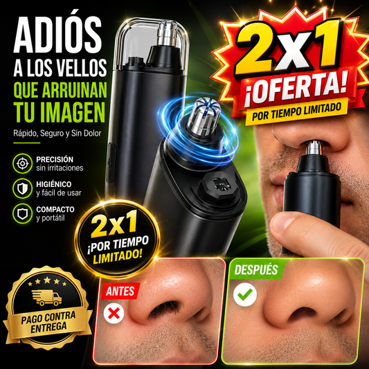 TrimPro Nasal®: Recorte preciso, sin dolor ni tirones