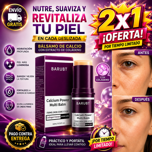 2x1 Barubt Calcium Power Multi Balm®: Hidratación En Stick