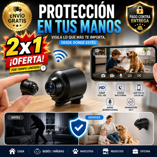 2x1 X5®: Vigila Tu Casa Desde Tu Celular