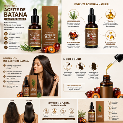 2x1 BatanaViva®: Nutrición Profunda Para Tu Cabello