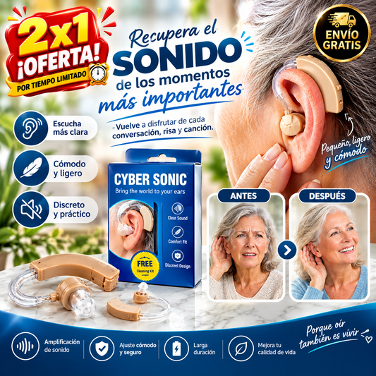 2x1 Cyber Sonic®: Recupera El Sonido De Los Momentos Más Importantes