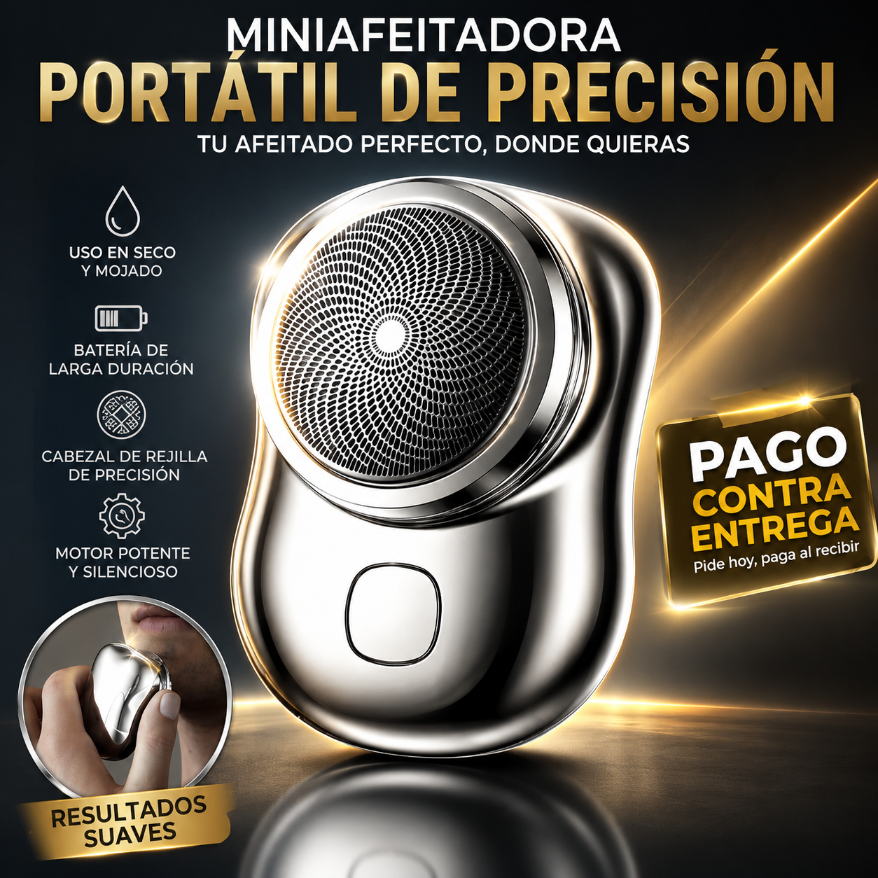Mini Afeitadora Portátil - Compra 1 y Llévate 1 GRATIS 🎁🎁